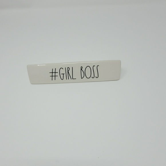 Rae Dunn Other - Rae Dunn #Girl Boss Plaque/paper weight.